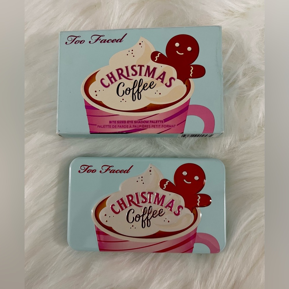 (( NIB. )) ▪️Too Faced™️ Christmas Coffee Eyeshadow Palette. 🎄
